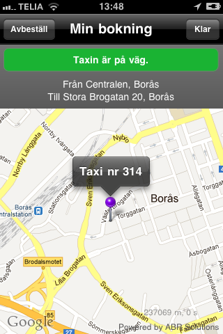 Taxi-app